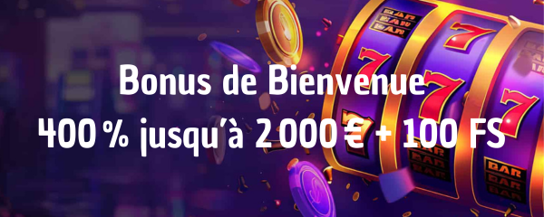 Bonus de Bienvenue – Triple Bonus