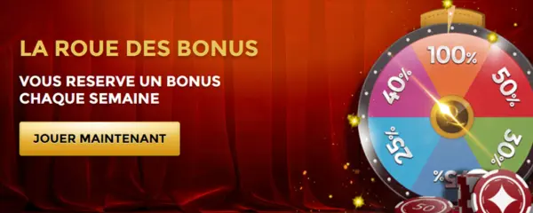 Roue des Bonus Hebdomadaire – Free Spins & Cash